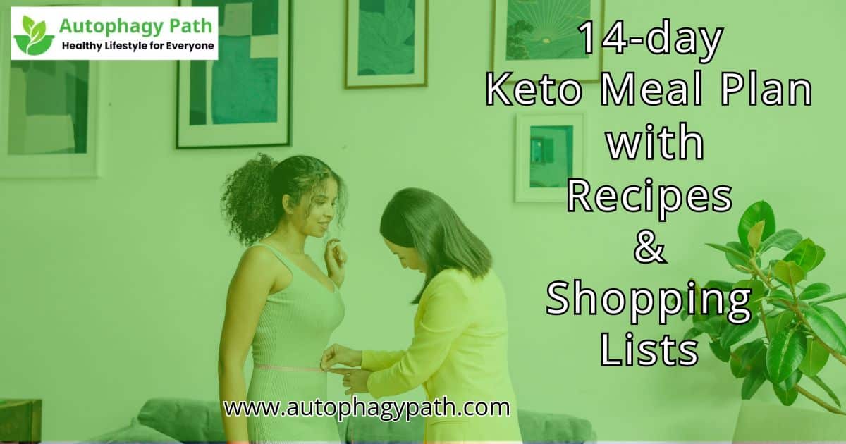 14-day Keto Meal Plan with Recipes & Shopping Lists